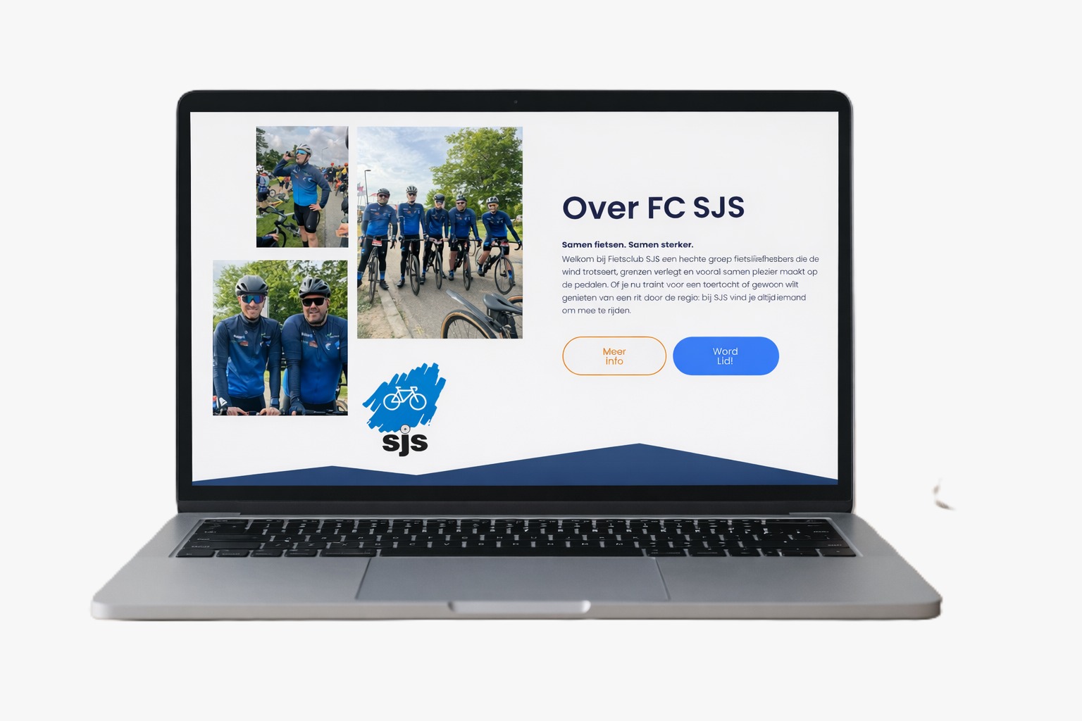Fietsclub SJS lanceert nieuwe website!